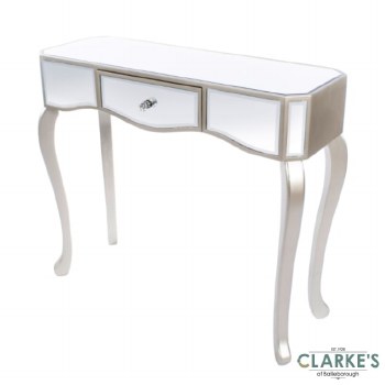 Reflection Mirrored 1 Drawer Console Table