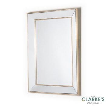Reflection Champagne Wall Mirror 102cm