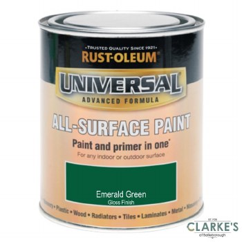 Rust-Oleum Universal All-Surface Paint Emerald Green 750 ml