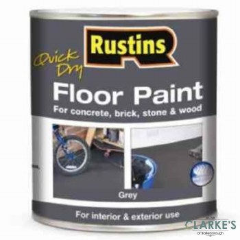 Rustins Floor Paint Grey 2.5 Litre