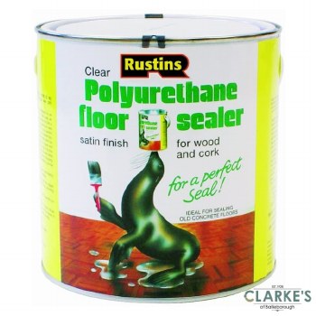 RUSTINS FLOOR SEALER SATIN 5L