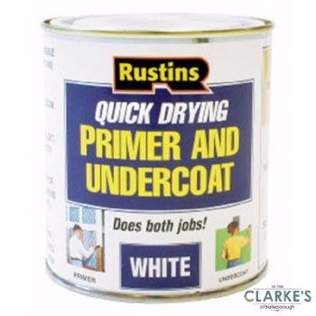 Rustins Primer / Undercoat White 500 ml