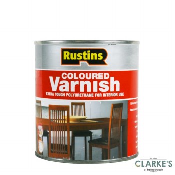 Rustins Polyurethene Varnish Gloss Clear 500ml