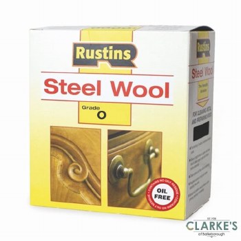 Rustins Steel Wool Grade 0 Fine