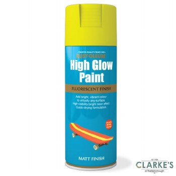 Rust-Oleum High Glow Spray Paint Yellow 400 ml