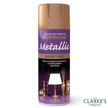 Rust-Oleum Metallic Spray Paint Copper 400 ml