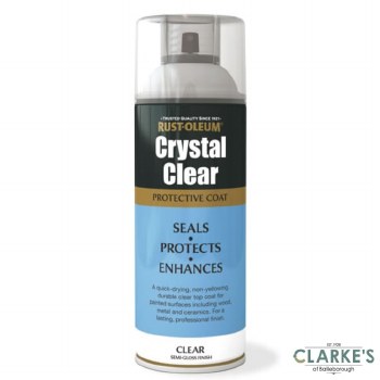 Rust-Oleum Crystl Clear Protective Coat Semi Gloss 400 nl