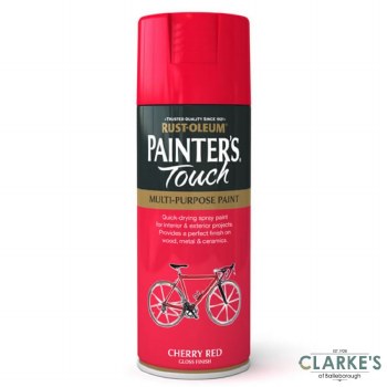 Rust-Oleum Painters Touch Spray Paint Cherry Red 400ml