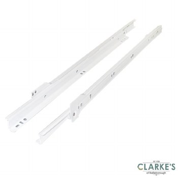 Securit Bottom Fix Drawer Slides 350mm
