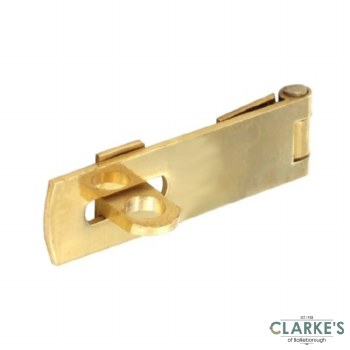 Securit Brass Hasp & Staple 50mm