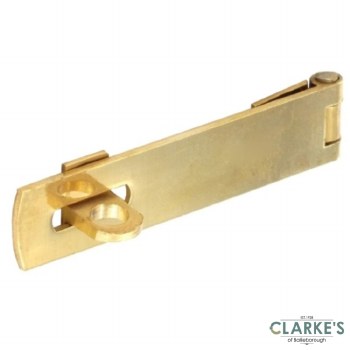 Securit Brass Hasp & Staple 75mm