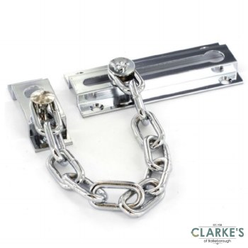 Securit Chrome Door Chain 80mm