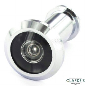 Securit Door Viewer Chrome