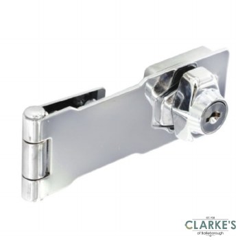 Securit Locking Hasp - Cylinder Action 75mm