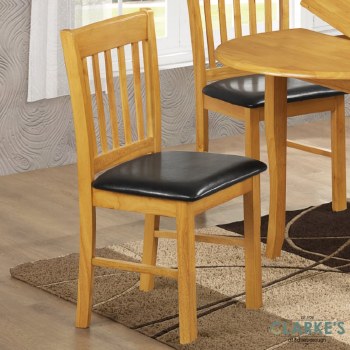 Shannon PU seat dining chair