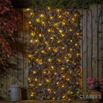 Purple Haze - Solar LED-Lit Trellis
