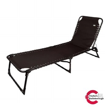 Solseng Sunbed Black
