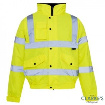 Bomber Reflective Hi-Vis Jacket Size S