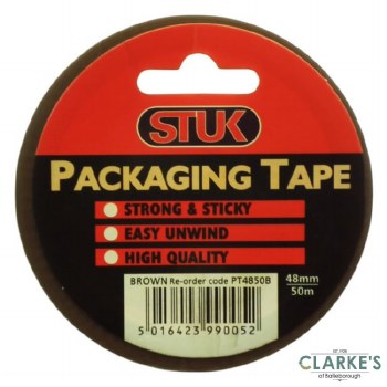 Stuk Brown Packing Tape 48mmx50m