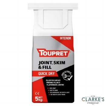 Toupret Joint Skim & Fill Quick Dry 5kg