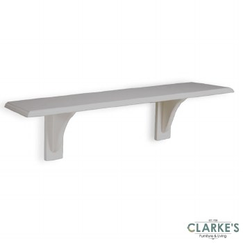 Tema Grey Wooden Shelf 60cm