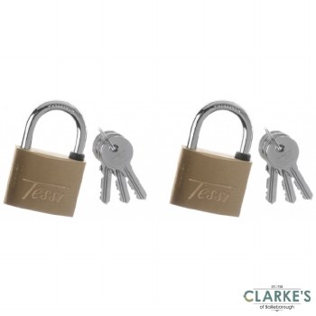 Tessi Keyed Alike 50mm Padlock Set