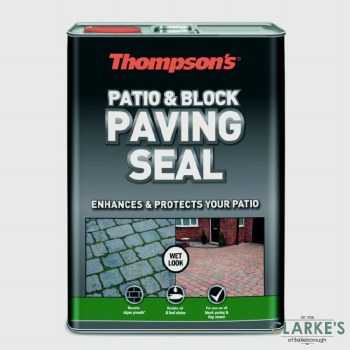 Thompson's Patio and Block Paving Seal Wet Look 5 Litre