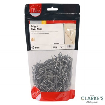 TimCo Bright Oval Nails 40mm