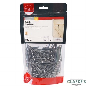 TimCo Bright Oval Nails 50mm