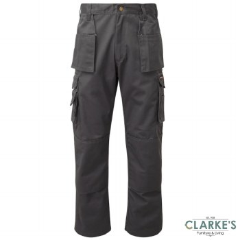Tuff Stuff Pro 711 Work Trousers Grey W30 L30