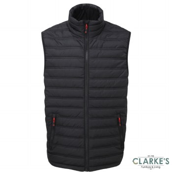 Tuff Stuff Elite Ribbed Bodywarmer Black Size XL