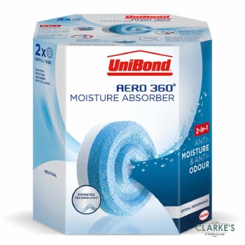 UniBond Aero Moister Absorber Refill Tabs | Natural