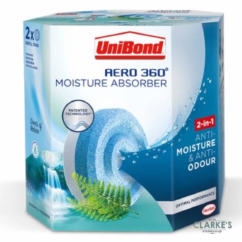 UniBond Aero Moister Absorber Refill Tabs | Waterfall Freshness