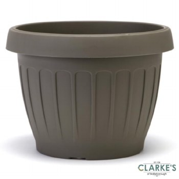 Vaso Round Planter Pot Cappuccino 35cm