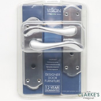 Vision Komos Lever Bathroom Handles Chrome