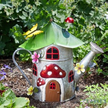Watering World - Watering Can Garden Decoration