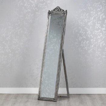 Mirror Cheval Silver