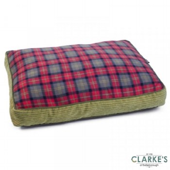 Check Gusset Dog Mattress Large