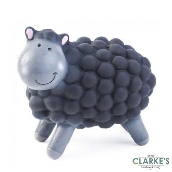 Zoon Lamb Dog Toy Black