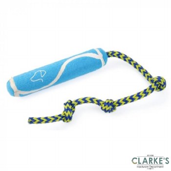 Pooch Squeaky Rod on a Rope 20cm