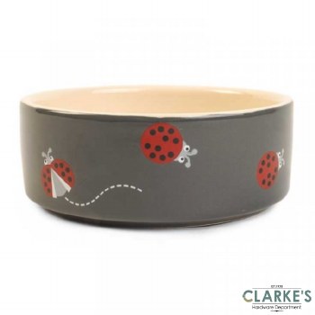 Ladybug - Ceramic Pet Bowl 15 cm