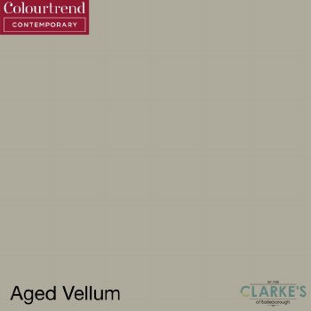 Colourtrend Contemporary Ceramic Matt Aged Vellum Paint 1 Litre