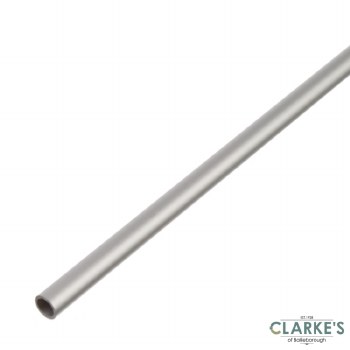 Aluminium Round Tube 15mm/1m
