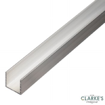 Aluminium BA U Profile 8/8mm/1m