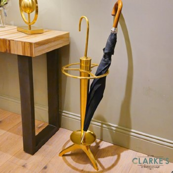 Anya Brass Umbrella Stand 93cm