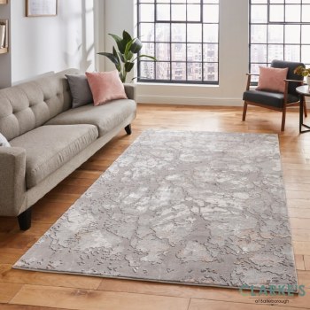Apollo 2677 Grey/Rose Rug 160 x 220cm