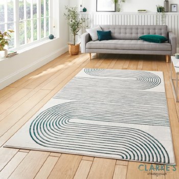 Apollo 2683 Grey/Green Rug 120 x 170cm