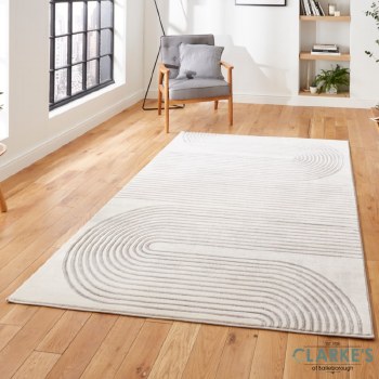 Apollo 2683 Grey/Ivory Rug 120 x 170cm