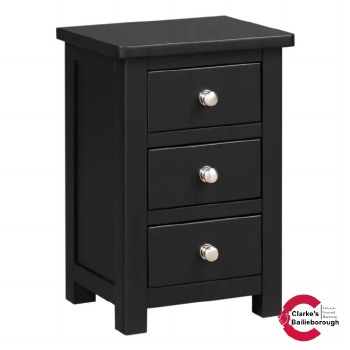 Apollo Bedside Locker Black
