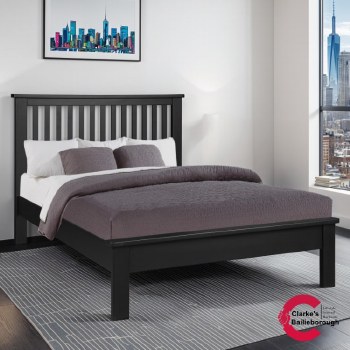 Apollo 4ft6 Bedframe Black